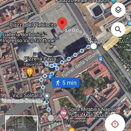 Palizzi'S Home Behind Plebiscite Square ナポリ エクステリア 写真