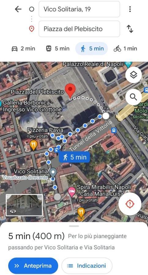 Palizzi'S Home Behind Plebiscite Square ナポリ エクステリア 写真